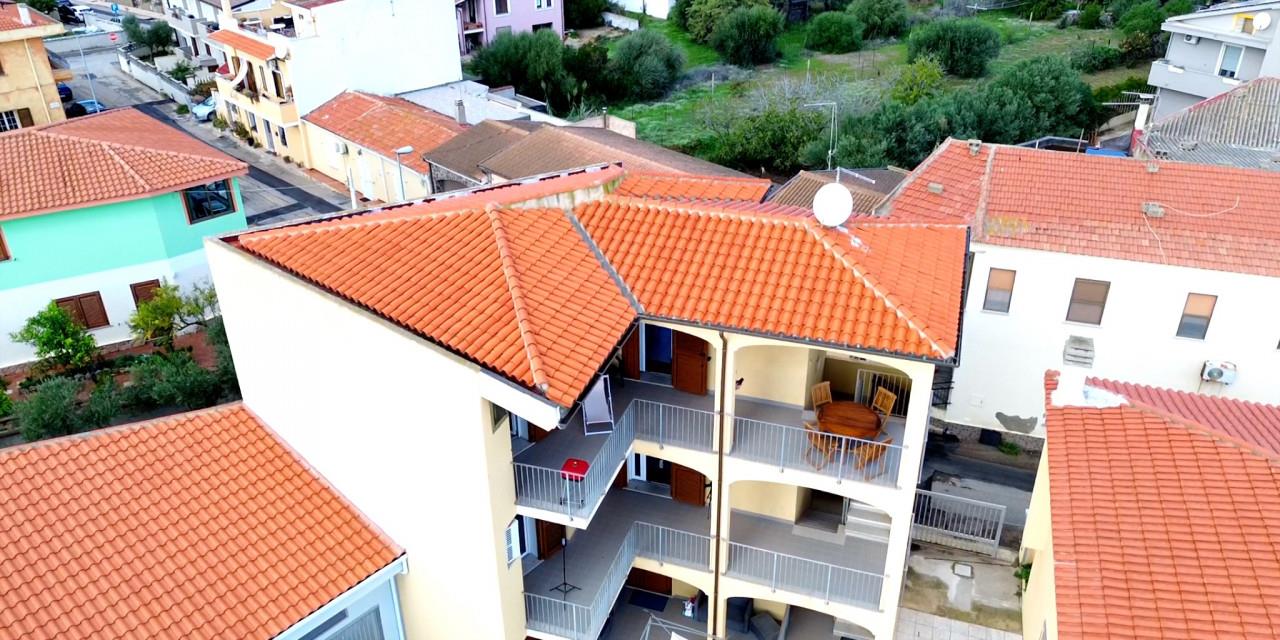Valledoria, three-room apartment with a large terrace