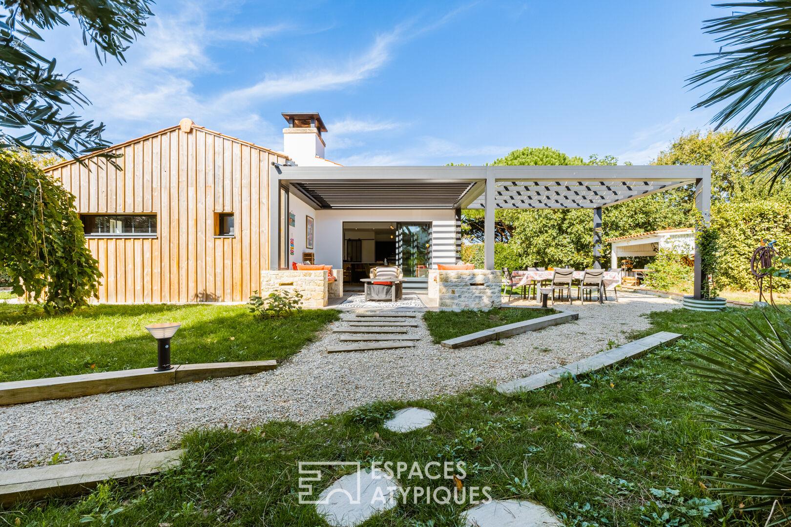 Villa empreinte d'élégance et de raffinement, à proximité de la plage