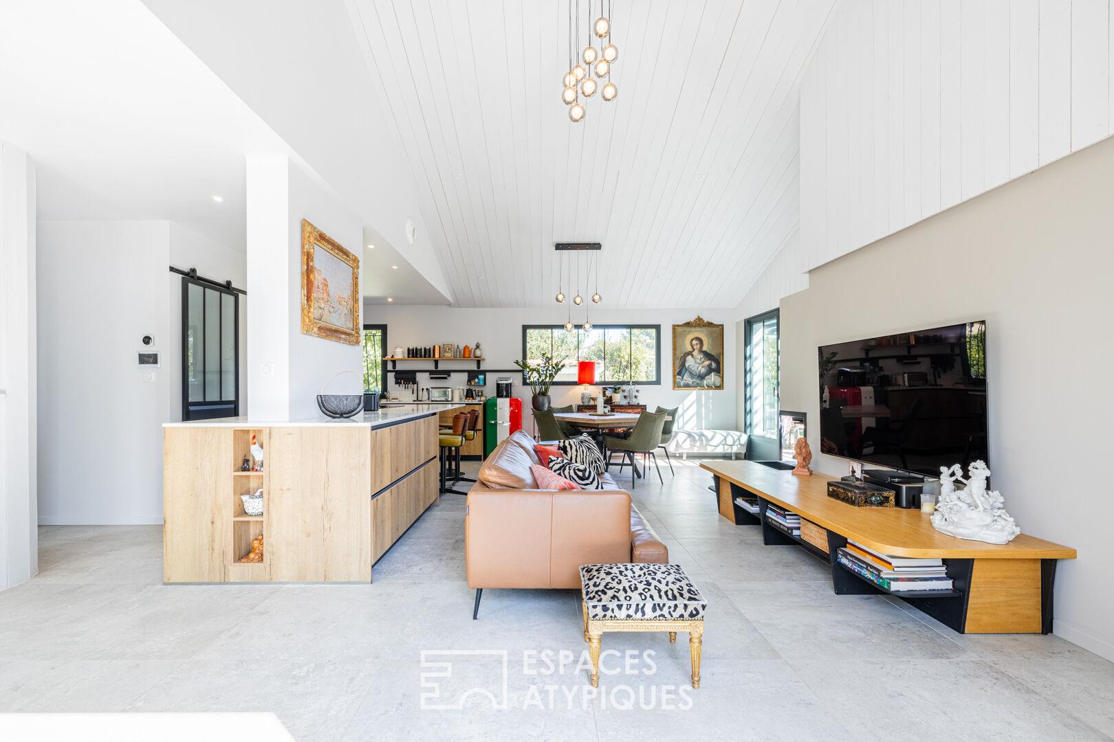 Villa empreinte d'élégance et de raffinement, à proximité de la plage