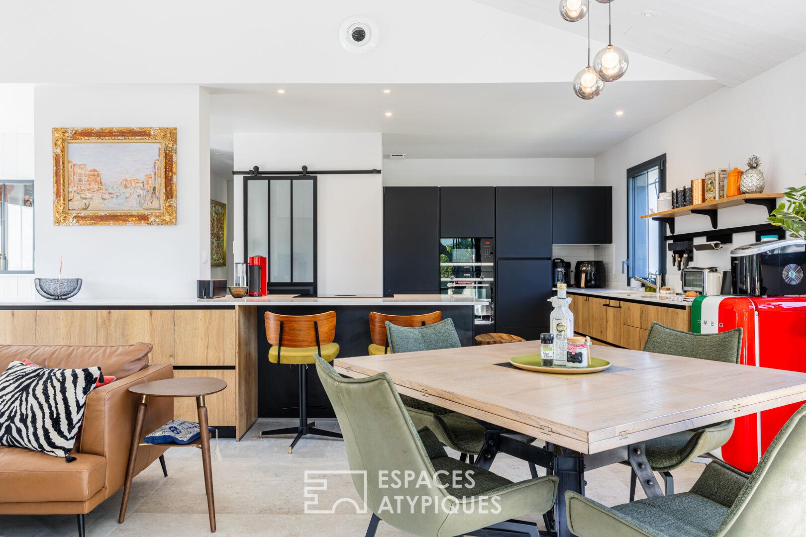Villa empreinte d'élégance et de raffinement, à proximité de la plage