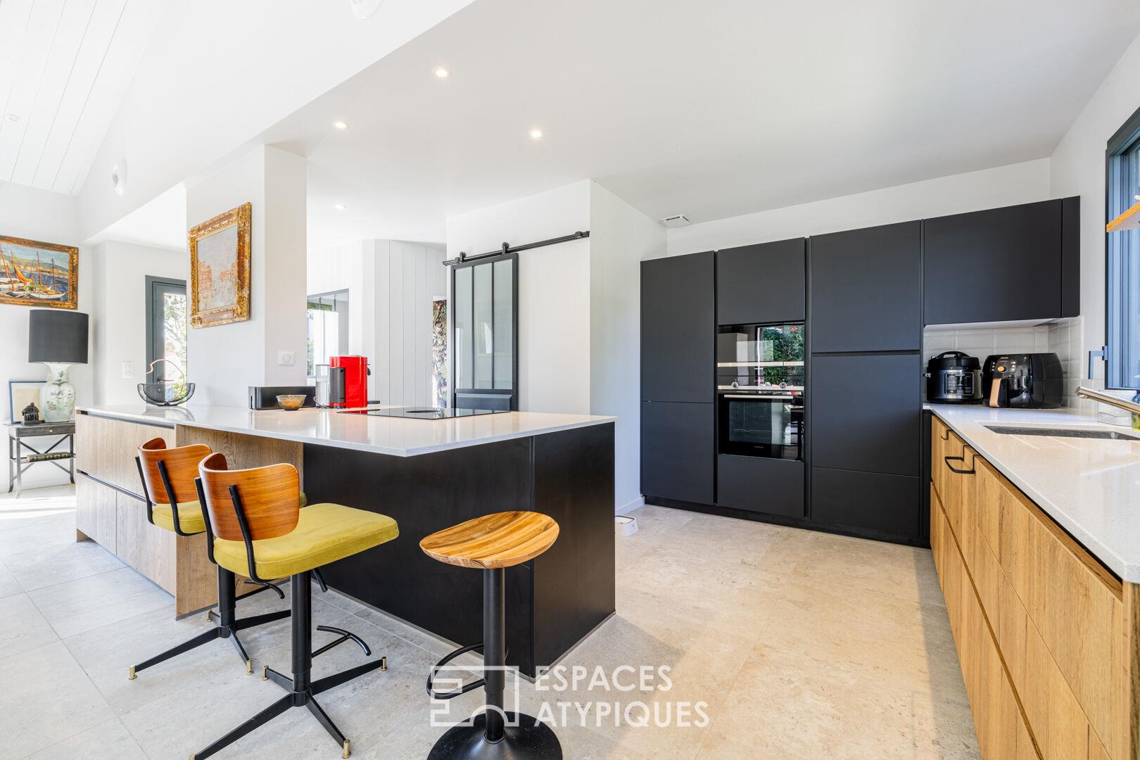 Villa empreinte d'élégance et de raffinement, à proximité de la plage