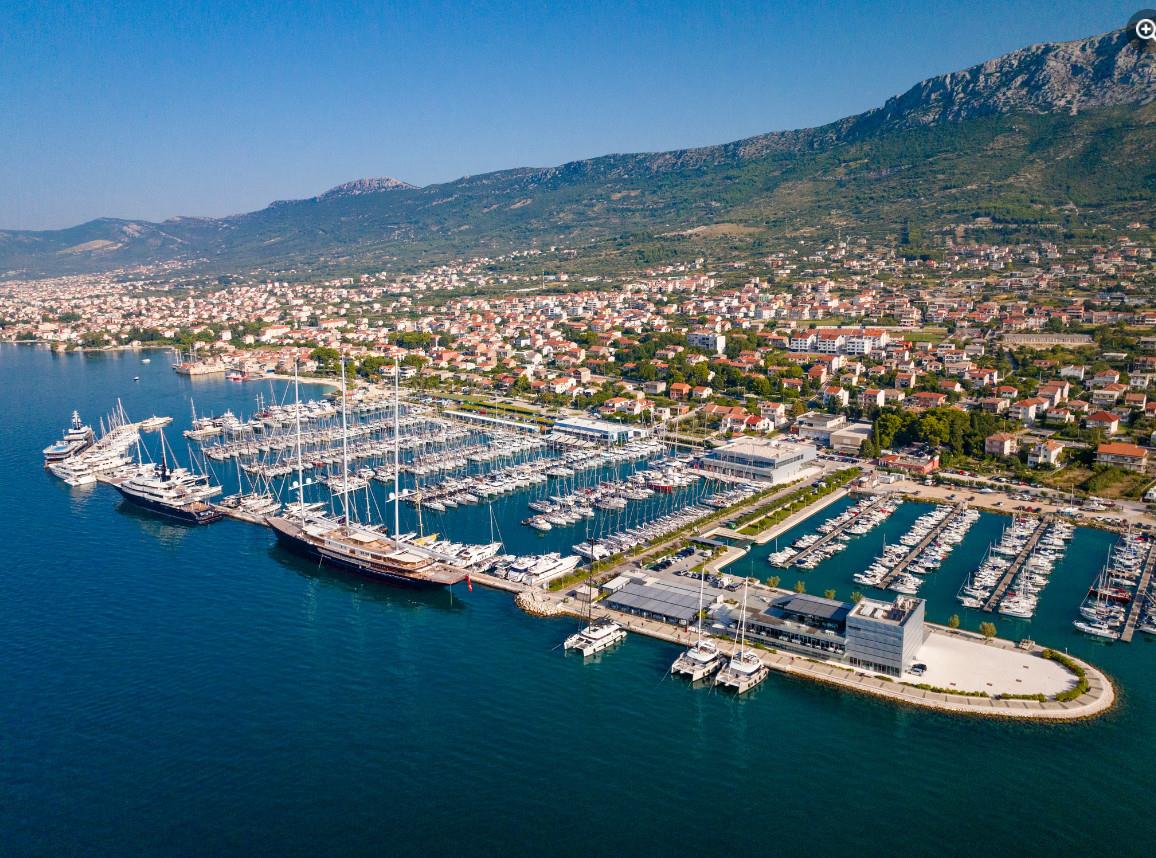 Croatia, Split, rarity,  land first row to the sea and Aci Marina ideal for a hotel