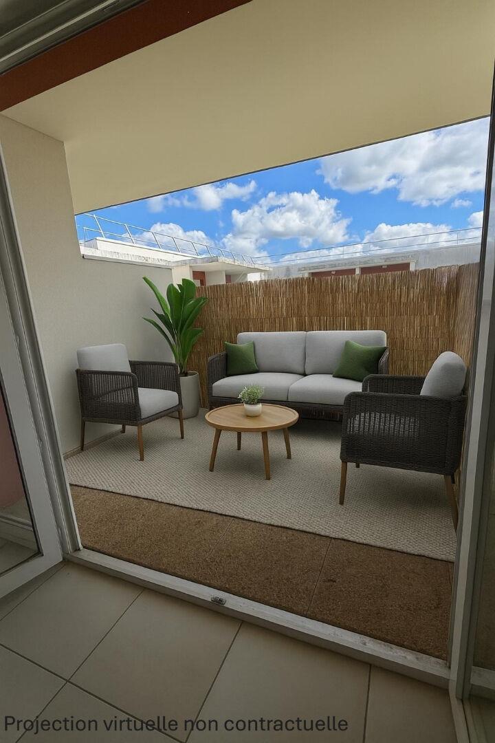 Bruges Le Tasta, 2-room apartment, 44m² with balcony in a secure residence.