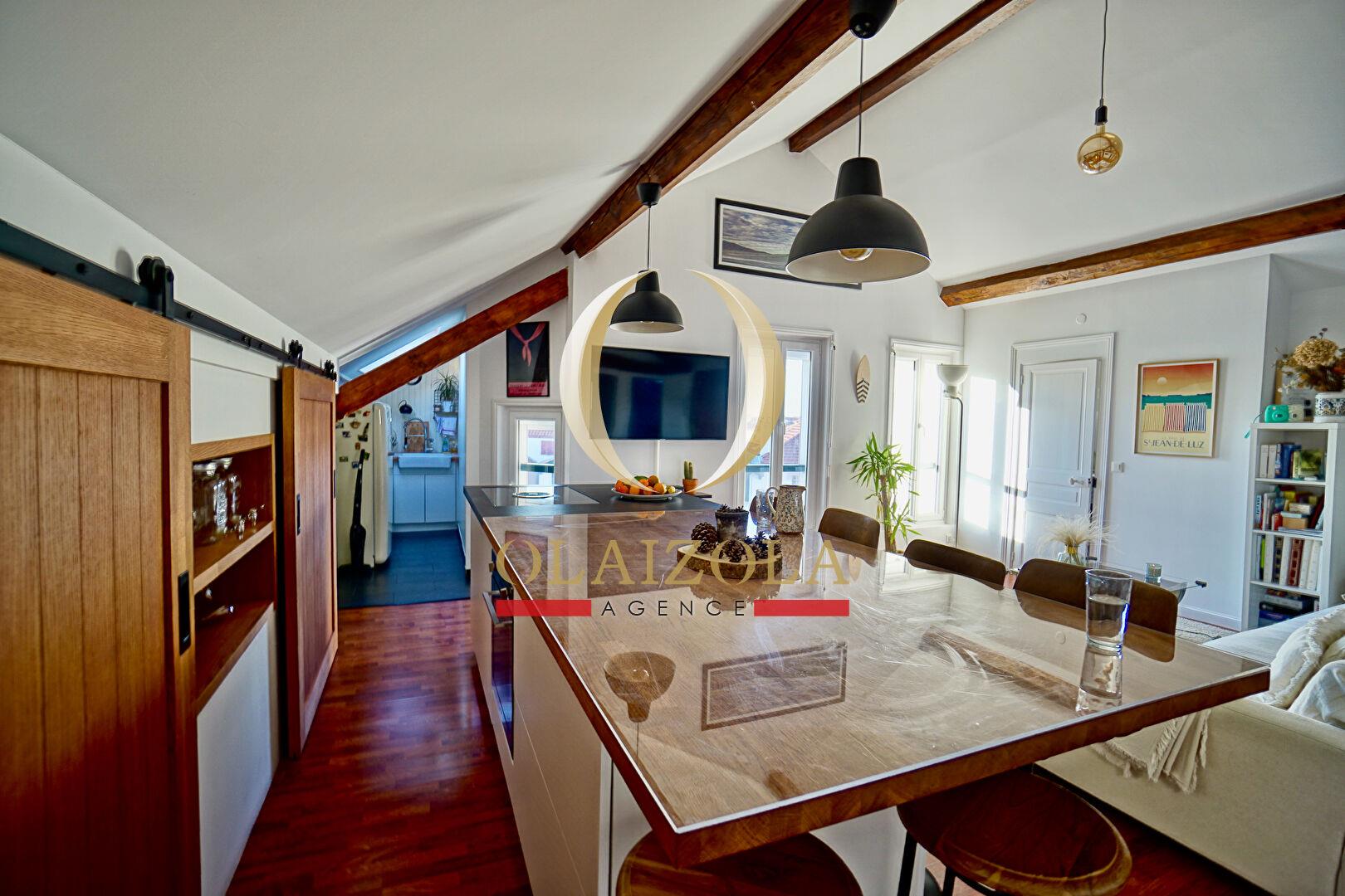 Saint Jean De Luz - Quartier Des Halles - T4 De 104M2 Au Sol - Refait Az Neuf En 2019 - Cave