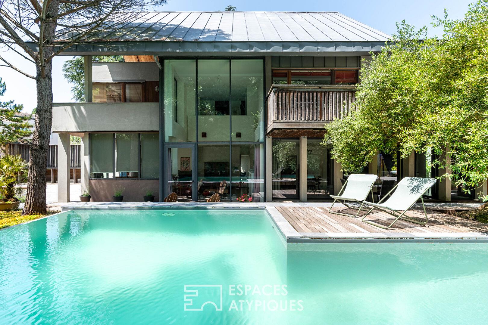 Timeless architect's house near the Sèvre in Nantes