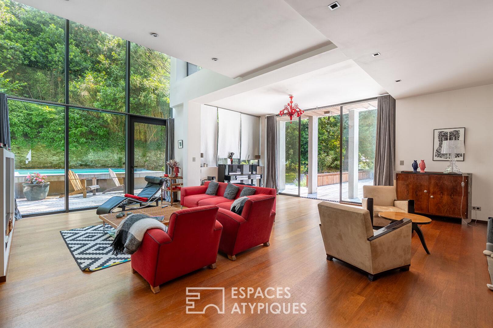 Timeless architect's house near the Sèvre in Nantes