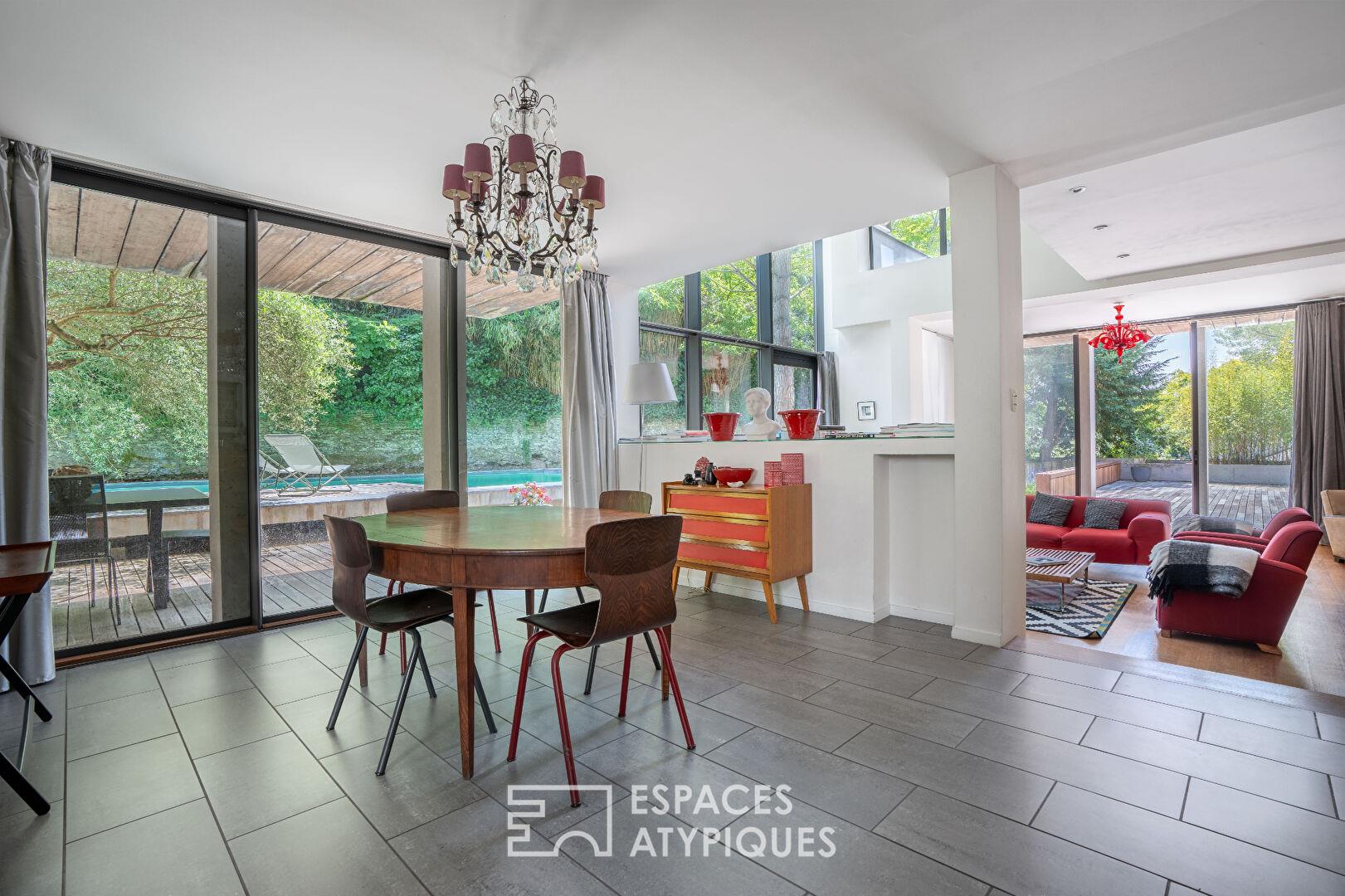 Timeless architect's house near the Sèvre in Nantes