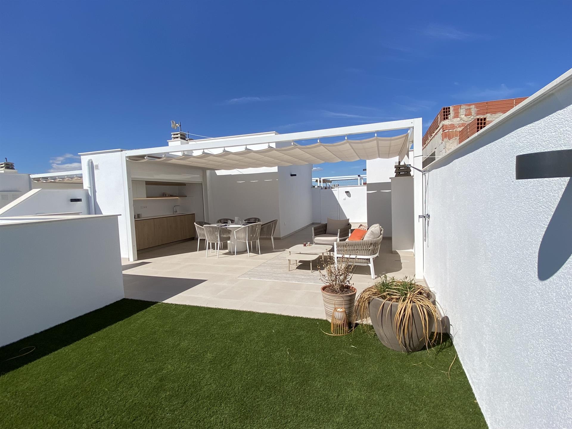New Build Mediterranean Bungalows in Pilar de la Horadada 