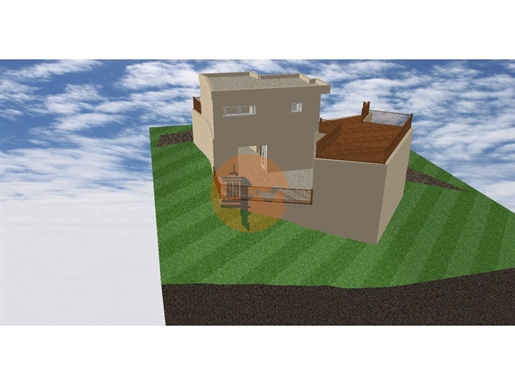 Teren urban de 118 m² cu proiect aprobat pentru construirea unei case cu 2 dormitoare