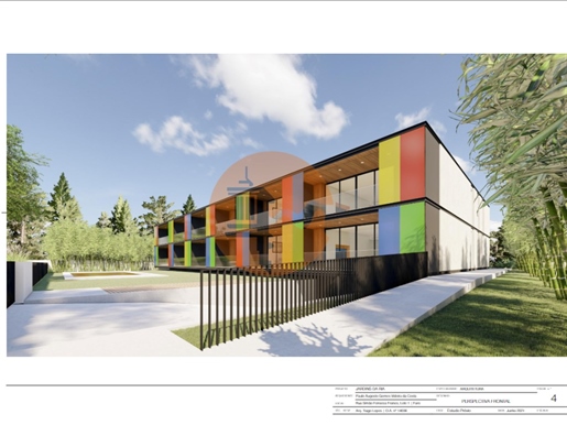 Terrain avec un projet approuvé, pour la construction d'un Aparthotel Design De Luxe, avec 12 logeme