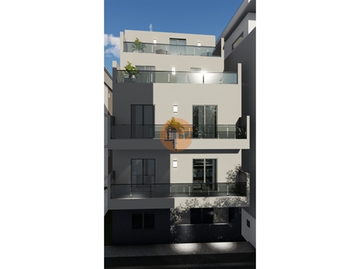 1+1 Bedroom Duplex under Construction in Monte Gordo: Experience the Best of the Algarve