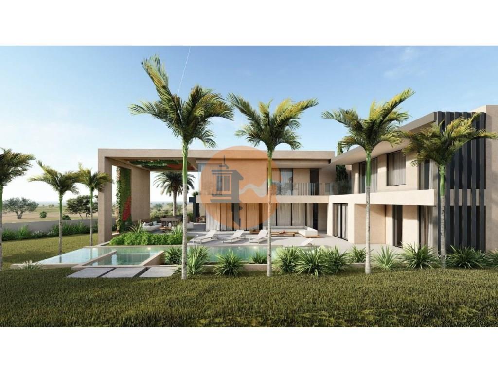 Perceel grond bestemd voor de bouw van een villa T5, met 2 verdiepingen en kelder in kavel 9 van Mon