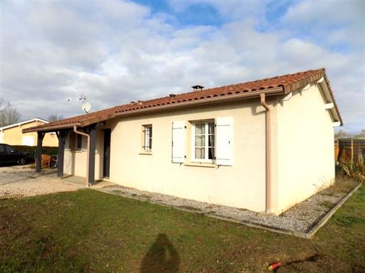 Single storey house 15mn from Auch