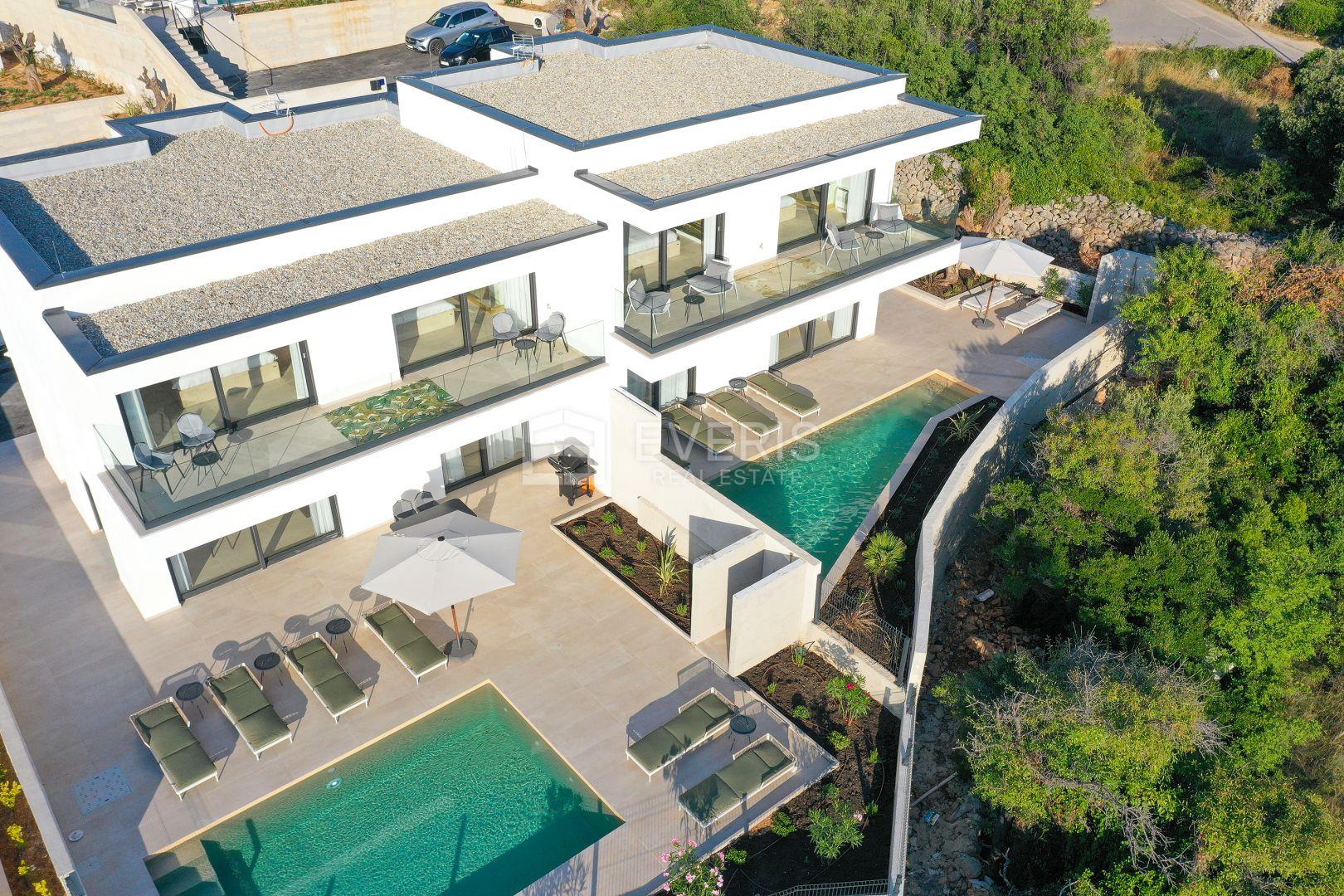 Island of Pag, luxury villa with pool