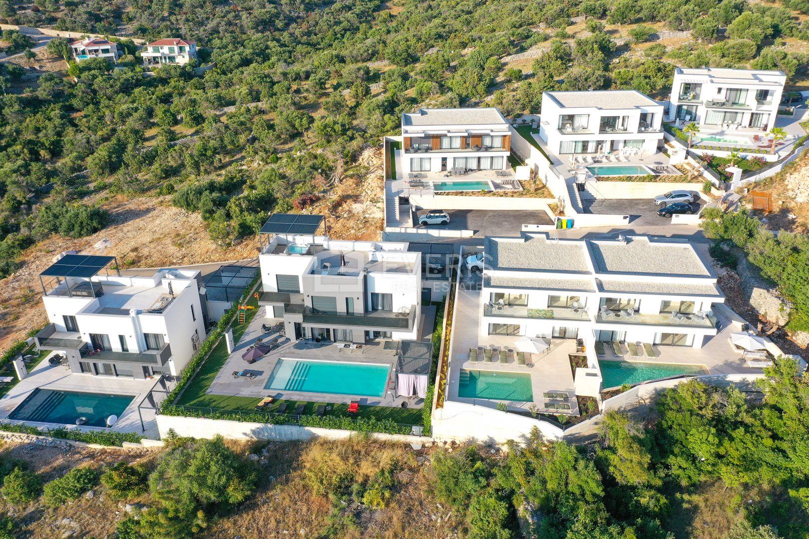 Island of Pag, luxury villa with pool