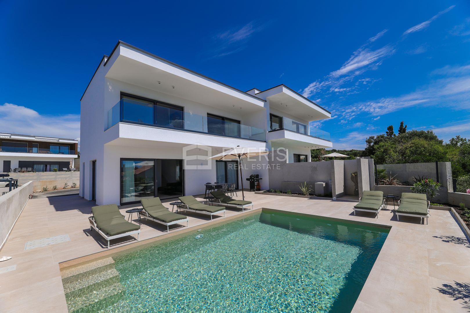 Island of Pag, luxury villa with pool