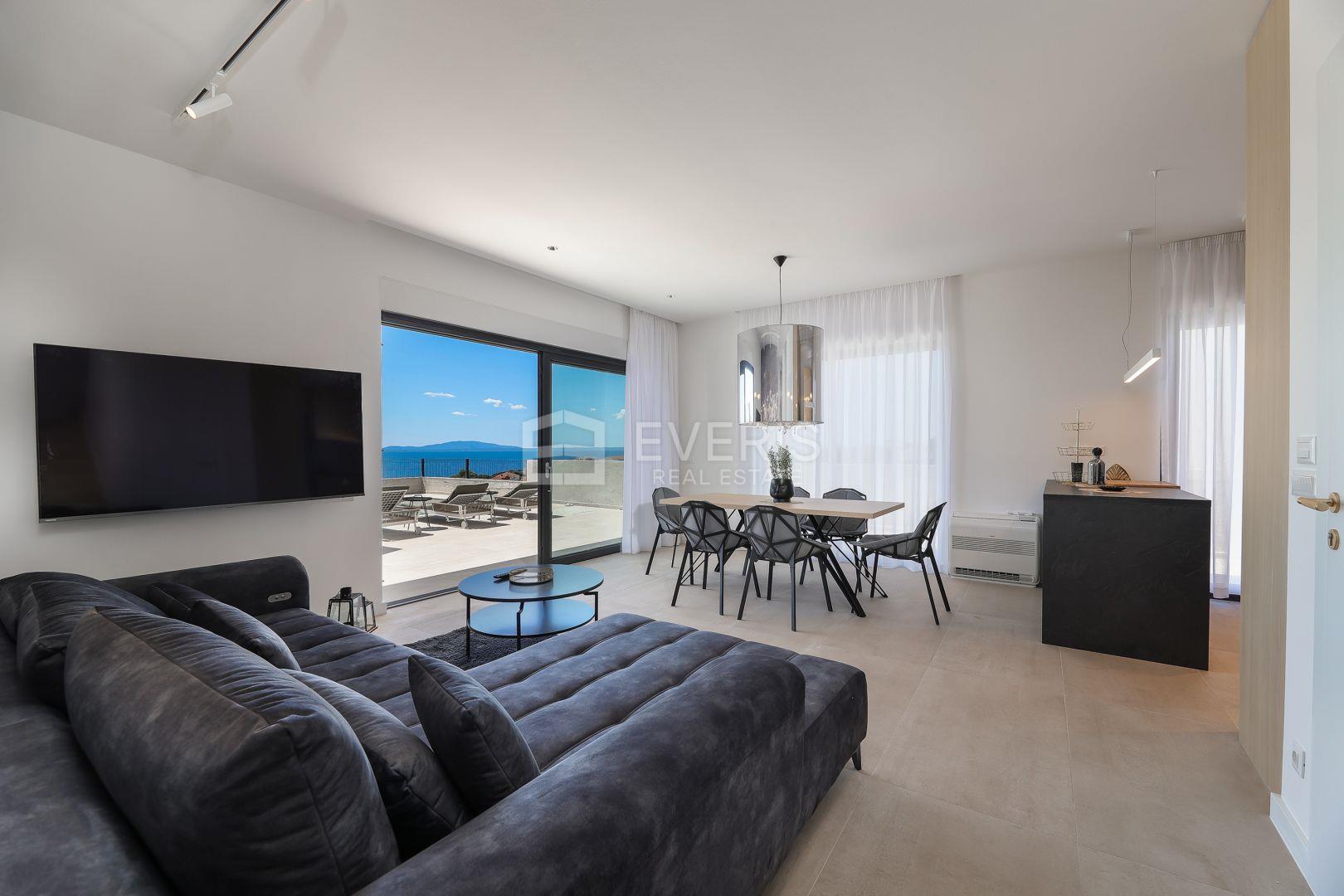 Island of Pag, luxury villa with pool