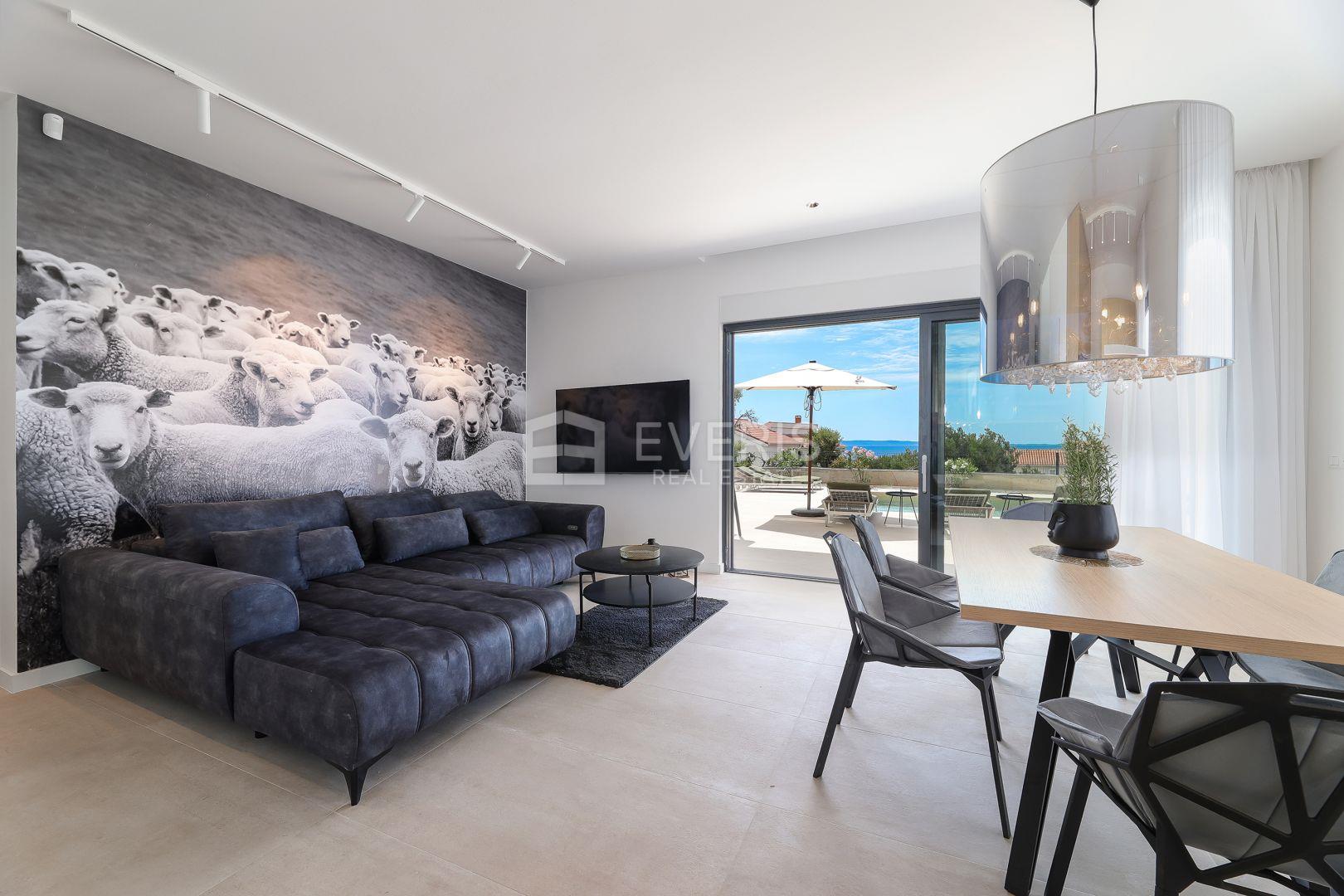 Island of Pag, luxury villa with pool