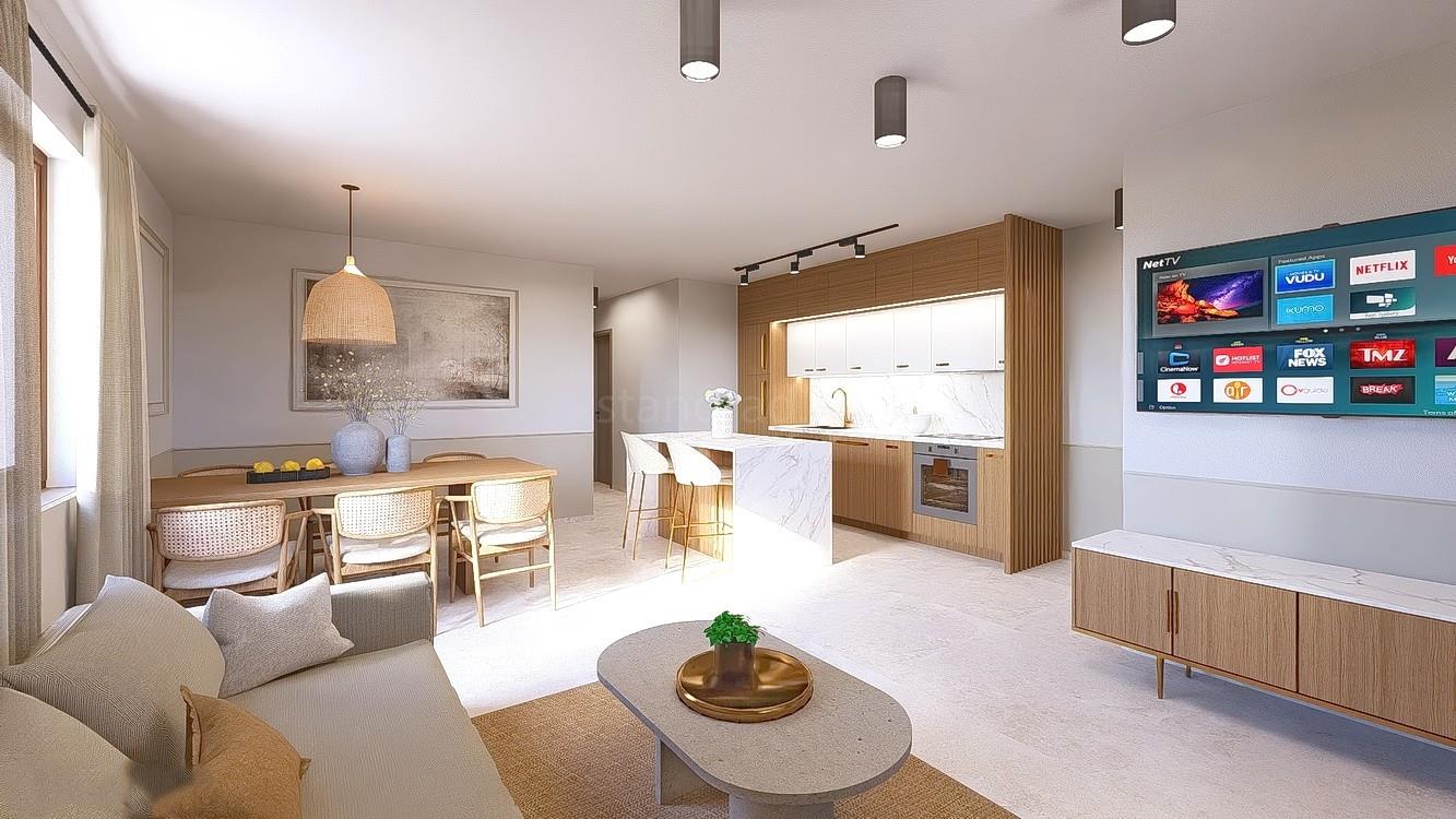 Malinska, ground floor apartment with a spacious terrace!