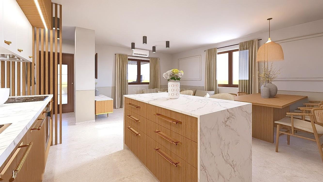 Malinska, ground floor apartment with a spacious terrace!