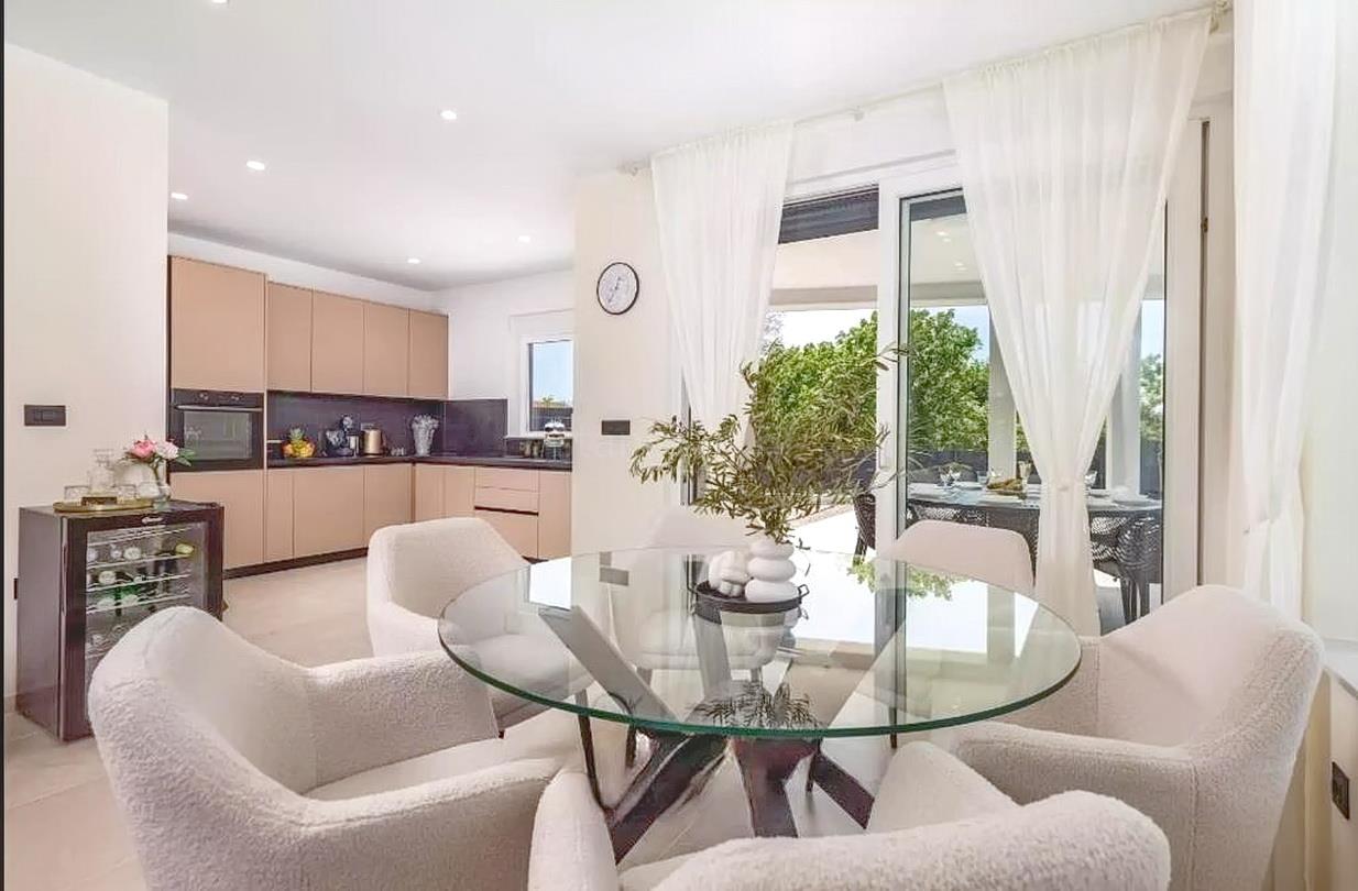 Vrbnik area, modern luxury house with swimming pool and garden!