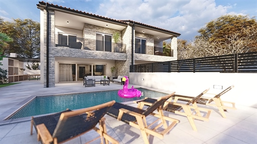 Malinska, attractive house with swimming pool in a quiet location!