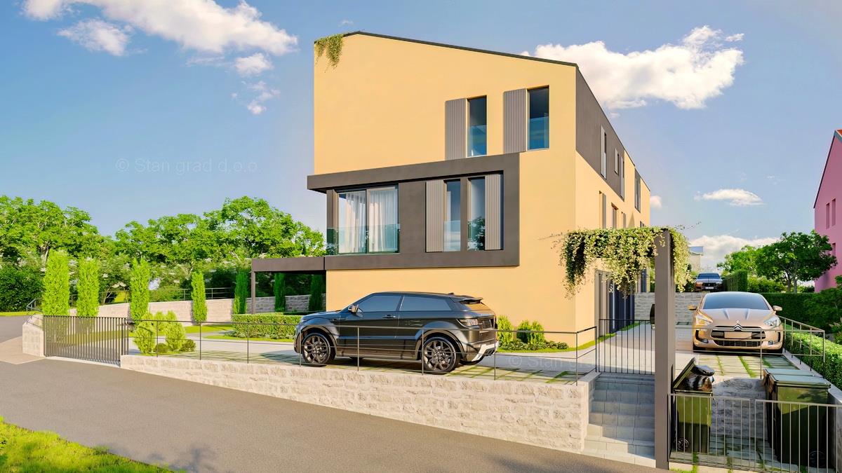 Island of Krk, city of Krk, apartment in a new building on the first floor, for sale!
