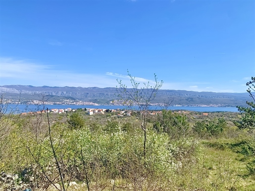 Šilo area, building land with open sea view!