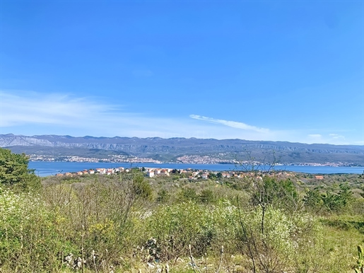 Šilo area, building land with open sea view!