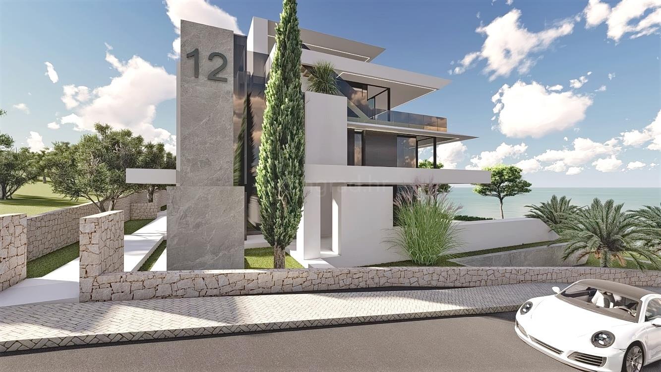 Njivice, two-story apartment in a new building in a great location!