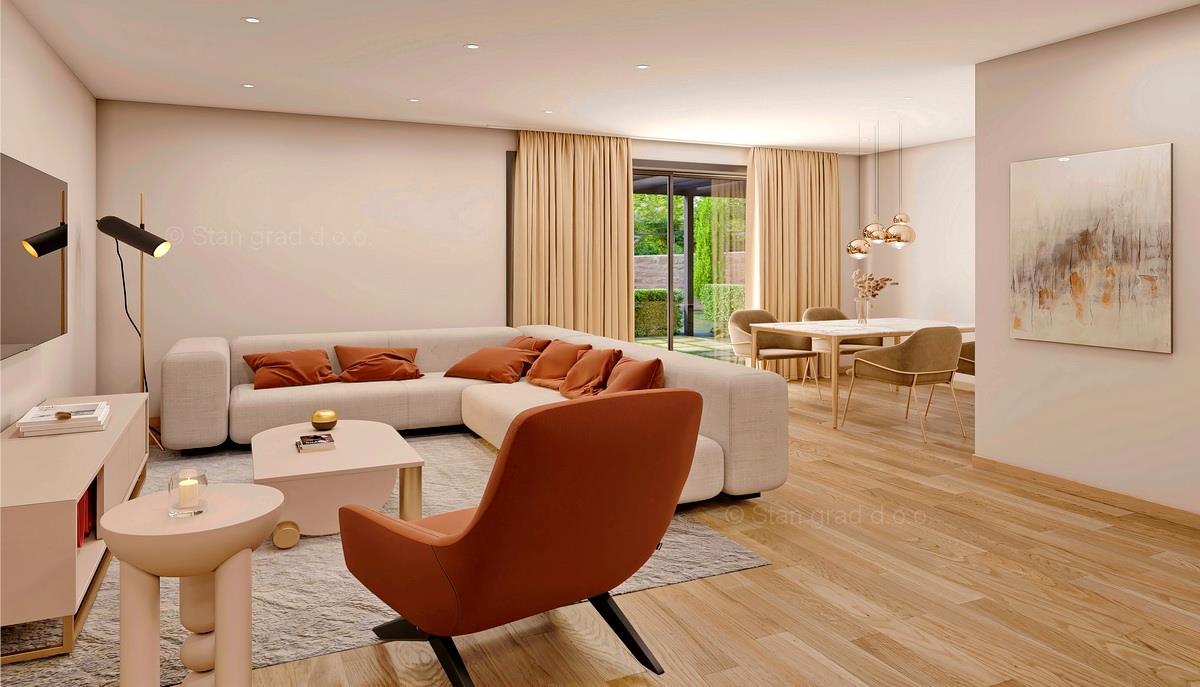 Island of Krk, city of Krk, two-story apartment in a new building, for sale!