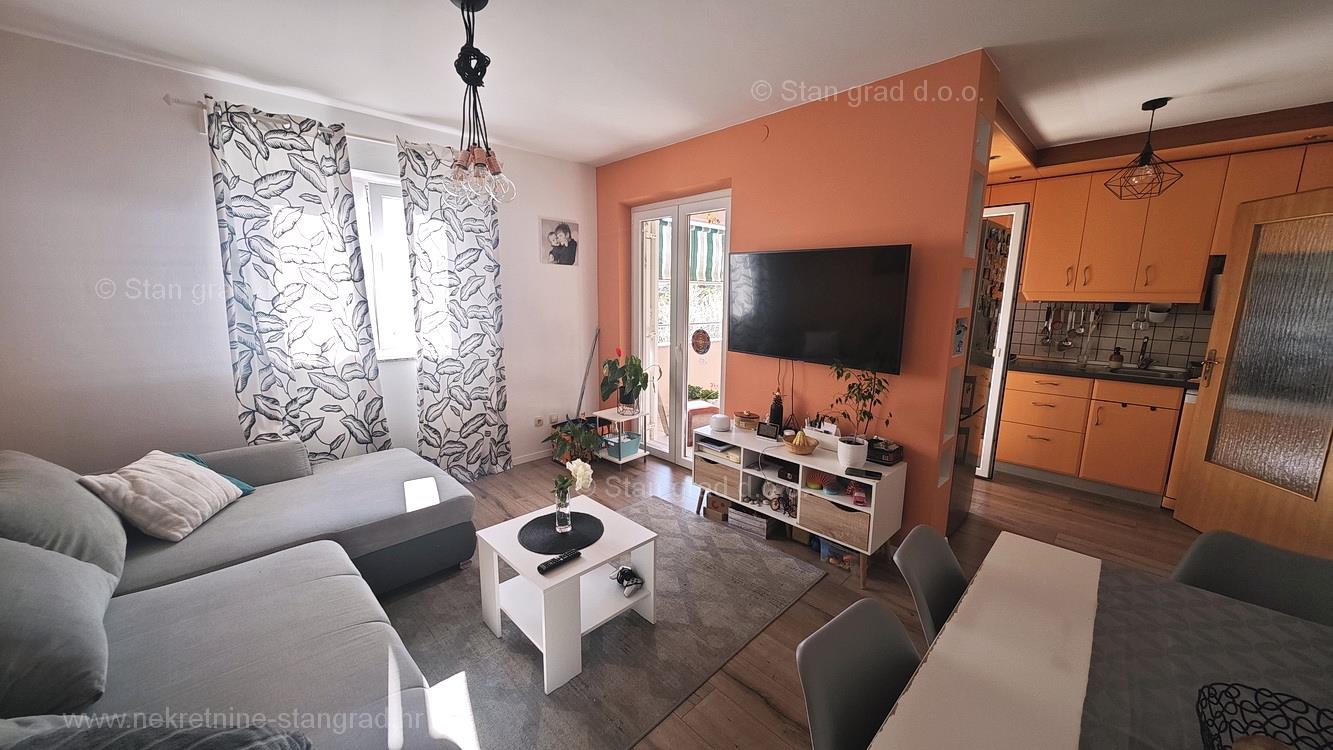 Krk, furnished two-room apartment on the 1st floor!