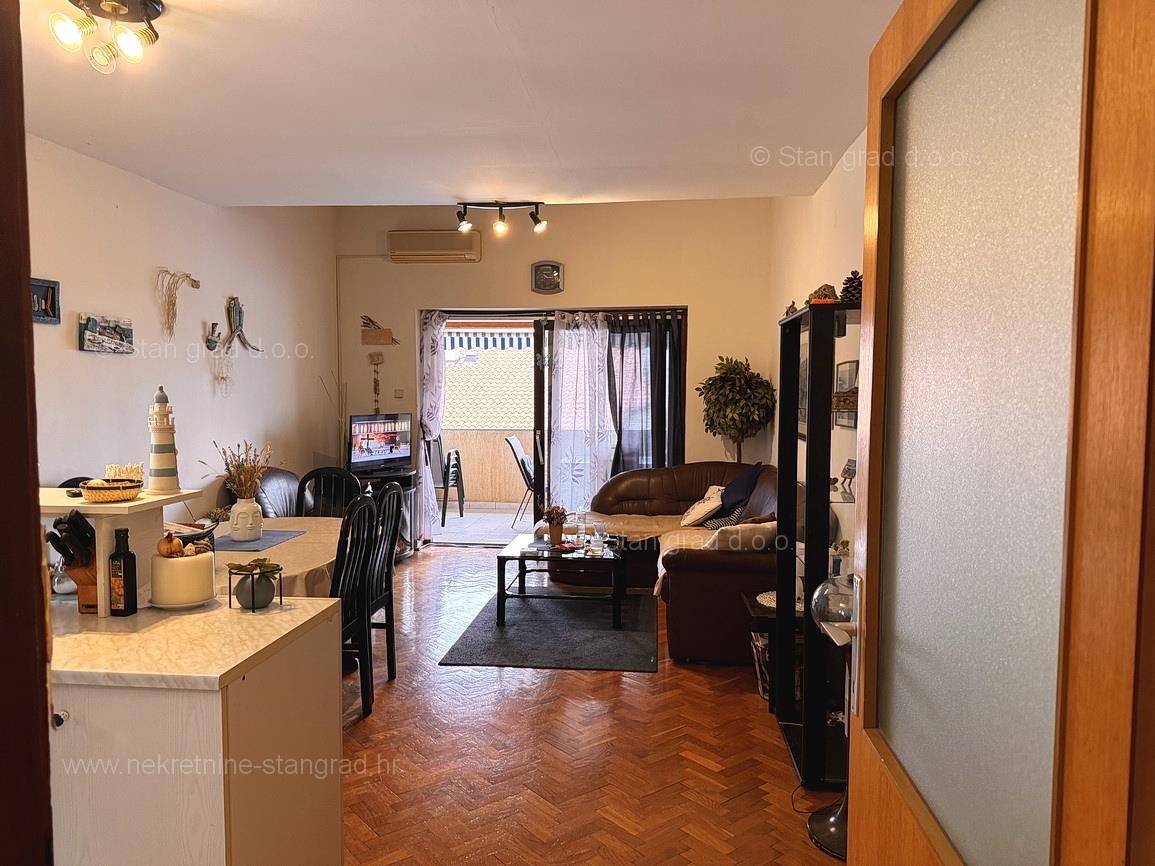 Krk, apartment in a high attic with a view of the sea!