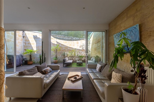 Magnificent stone house in the heart of Bordeaux St Nicolas