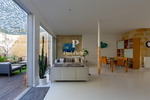 Magnificent stone house in the heart of Bordeaux St Nicolas