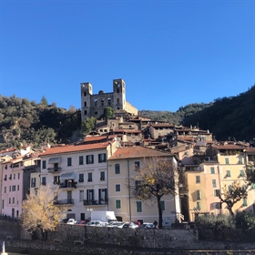 Italy Dolceaqua Beautiful building land all exhibitions