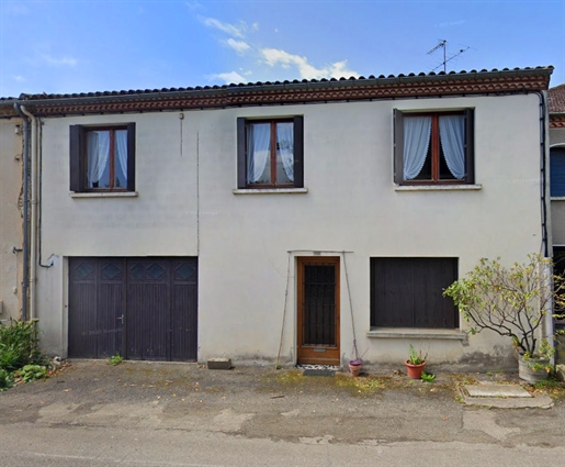 En venta cerca de Castéra-Verduzan, Gers: Casa de pueblo con 4 dormitorios, garaje y terraza de cría