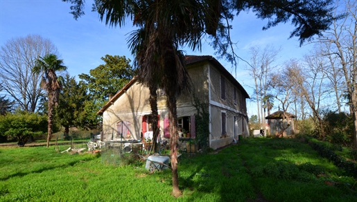 For Sale In Eauze, Gers: Spacious Traditional House For Full Renovation With Outbuildings On A Large