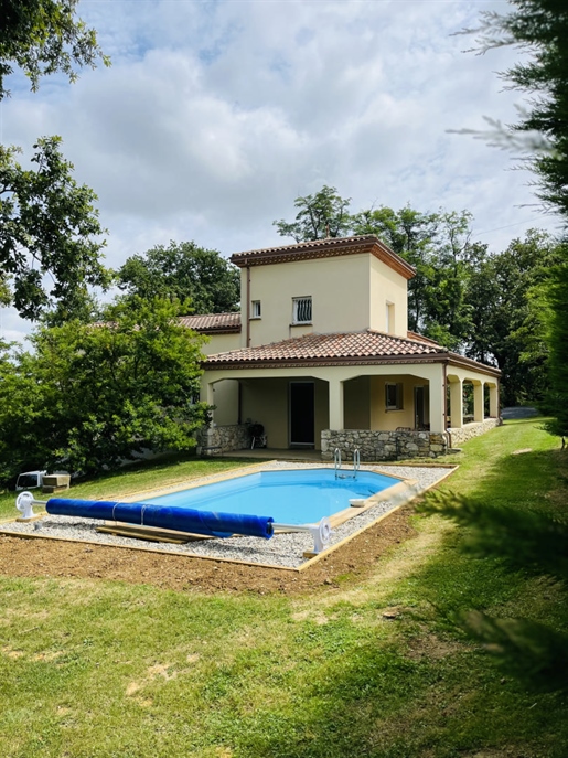 For Sale Close To Gondrin, Gers: Superb Light-Filled 4-Bed Villa, Swimming Pool, Large Basement, Gro