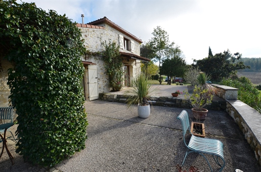 For Sale In Castera-Verduzan, Gers: Beautiful And Well-Appointed Stone House With Guest Accommodatio