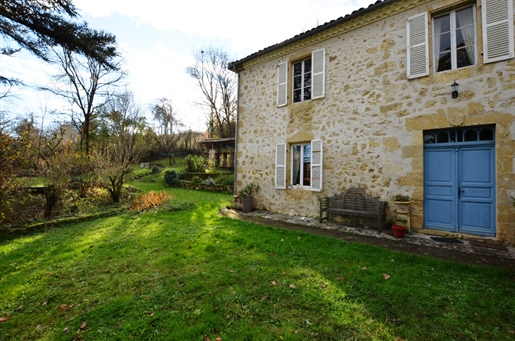 For Sale In Riguepeu, Gers: Lovely Charming And Authentic Stone Village House With Well-Proportioned