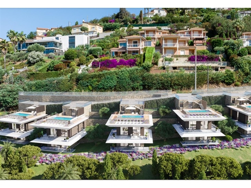 Villas contemporaines Neuves Mandelieu avec Vue Mer Cote d'Azur