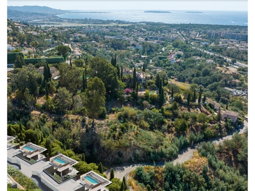 Villas contemporaines Neuves Mandelieu avec Vue Mer Cote d'Azur