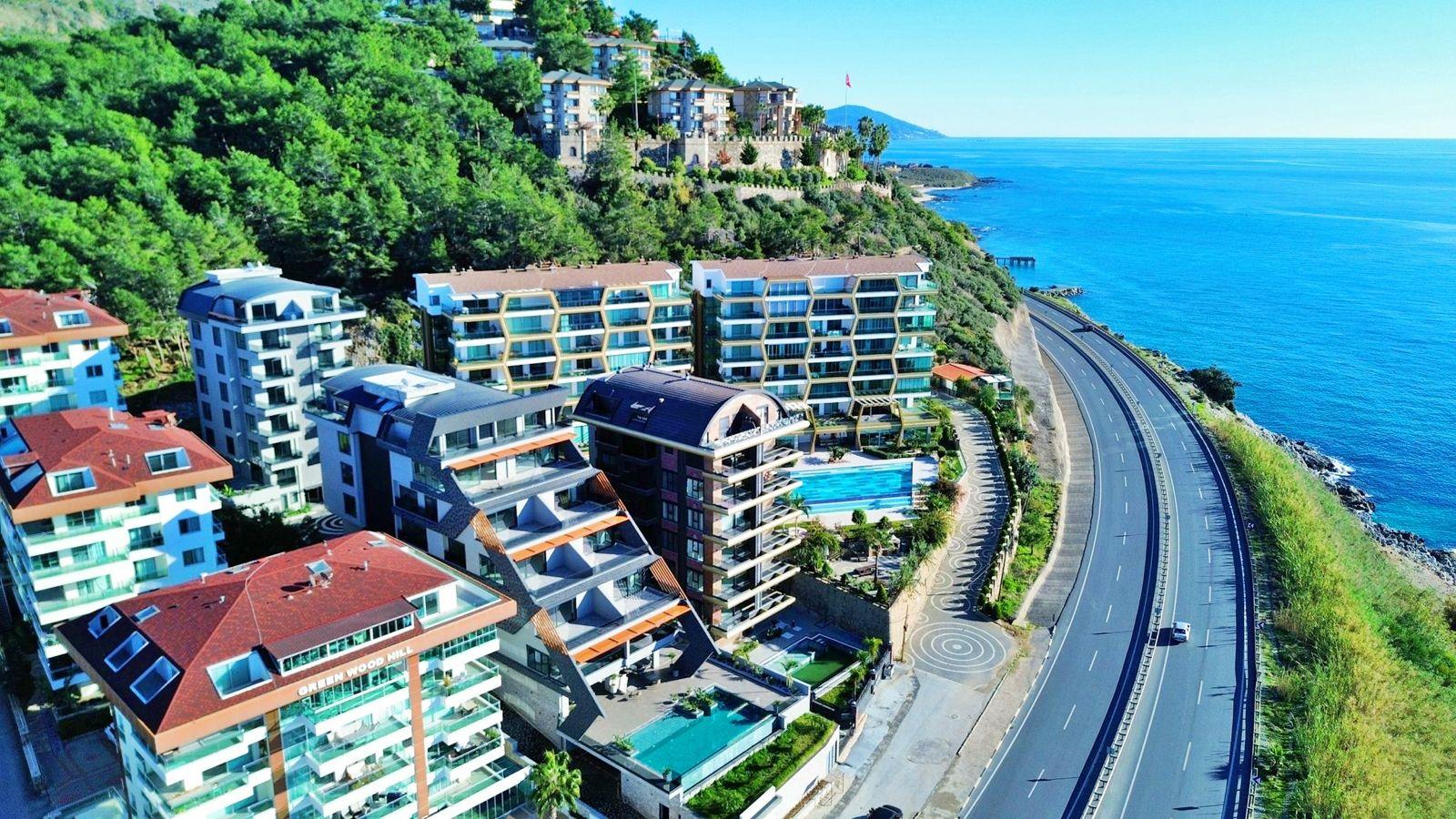 City View Apartment for Sale in Via Concept Residence, Kargicak Alanya