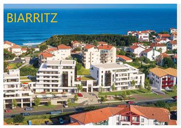 Neue Wohnung Biarritz mit Terrasse