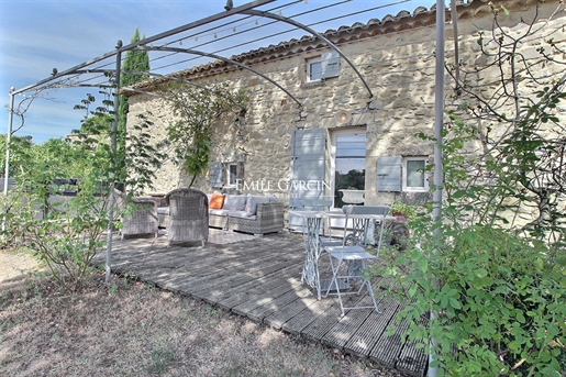 Charming two-house property for sale 20 minutes from Uzès