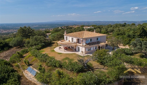 Hilltop Villa For Sale in Tunes Algarve With 5 Hectares