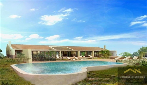 38 hectares de terrain avec des lacs pour construire une villa dans l’ouest de l’Algarve