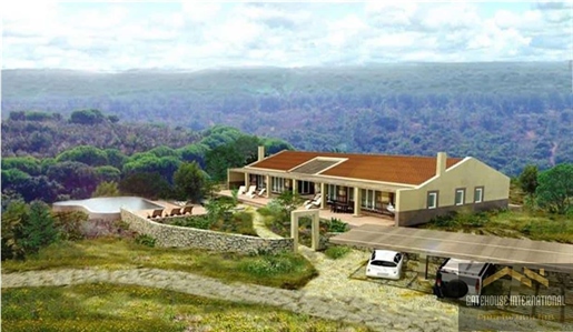 38 Hektar Land mit Seen, um eine Villa an der Westalgarve zu bauen
