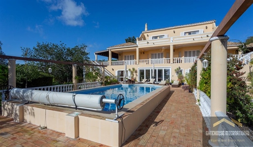 Santa Barbara de Nexe 6 Bed Villa With Sea Views For Sale in Quinta das Raposeiras